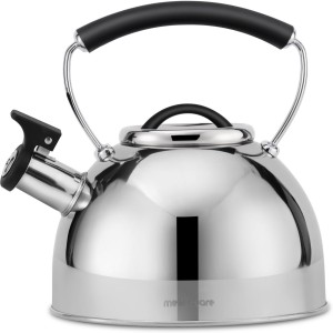 Mellerware Stove Top Stainless Steel "Whistle" Electric Kettle