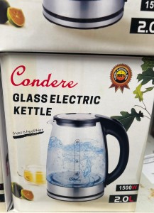 Condere Condere glass kettle Electric Kettle | Makro