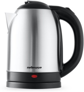 Mellerware 360 Degree Cordless Stainless Steel, Brushed 1800W "Jozi" Electric Kettle