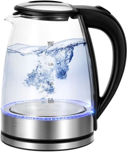 Ashcomonline Glass resistant kettle Electric Kettle