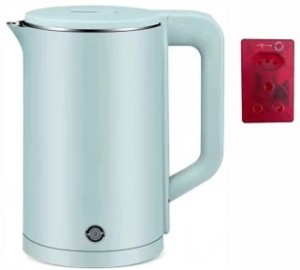 Electric Kettle White With Electric Surge Protector Electric Kettle