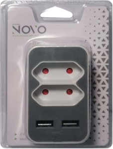 Powerworx Novo Usb Euro Adaptor Two Pin Plug