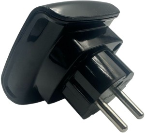 OQ Trading EU Socket Adapter - 2 Pin Plug Pin