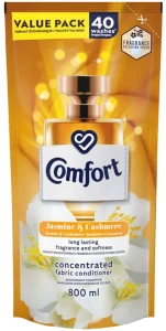 Comfort Jasmine & Cashmere Concentrated Fabric Conditioner Fabric Softener