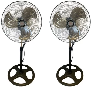 condere Pack of 2- 18" Energy Saving Floor Stand Fan 60W A Floor Fan