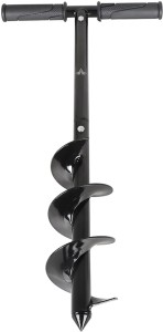 ALANES Garden Auger Hand Drill Auger Manual Auger Post Hole Digger Garden Tool Kit