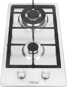 Totai 2 Burner Gas Hob Stainless Steel Automatic Hob