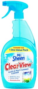 MR SHEEN Glass Cleaner Clearview Liquid