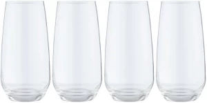 Home Classix (Pack of 4) Franschoek Tall Beverage Water/Juice Glass Set