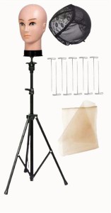 lilhe Mannequin Tripod Stand Set Hair Accessory Set