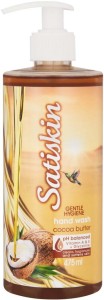 Satiskin Cocoa Butter Hand Wash Pump Dispenser For  Men & Women