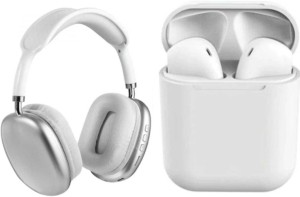 BT COMBOS P9 HEADPHONES AND i12 EARBUDS Bluetooth Headset