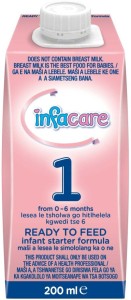 Infacare 1 Ready To Feed Infant Starter Formula