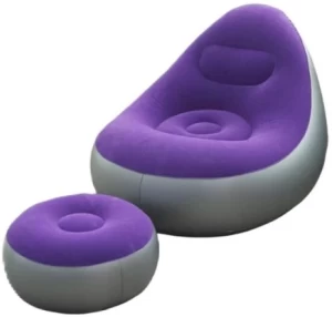 MAKTKL Inflatable Chair PVC Seater Inflatable Sofa Makro