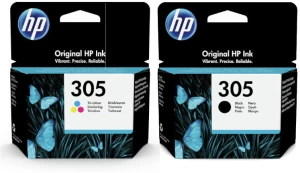 HP 305 Black and Tri Colour Combo Pack Ink Cartridge