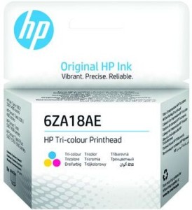 HP Printhead 6ZA18AE Tri Colour Ink Cartridge