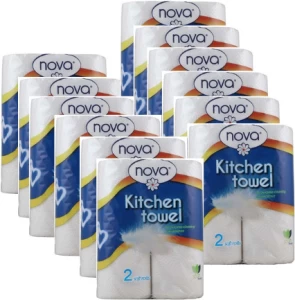Nova 12 x 2 PACK Kitchen Towel