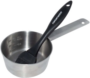 Megamaster Basting Brush And Bowl Steel Basting Brush