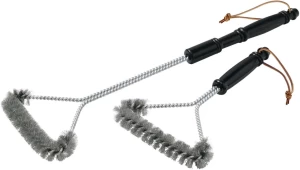 Weber Grill Large T-Brush Steel Cleaner Brush, Grill Cleaner
