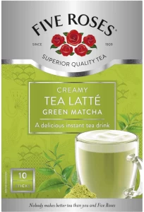 Five Roses Latte Matcha-T6 Instant Tea Box