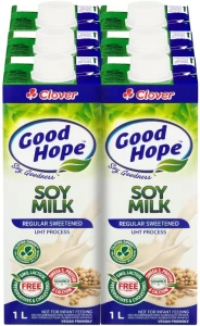 Clover Good Hope Soy Milk, Regular Flavour