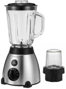 INV Blender with Coffee Grinder 400 W Juicer Mixer Grinder (2 Jars, Black)