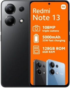 Xiaomi Redmi Note 13 (Midnight Black, 128 GB)
