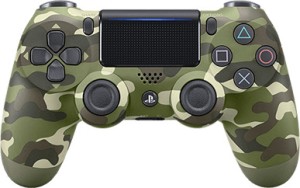 DW PS4 Double Shock 4 Wireless Controller – (Green Camo)  Motion Controller