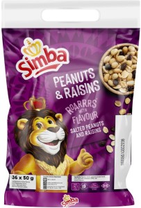 Simba Salted Peanuts & Raisins