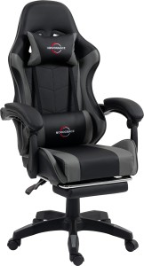 Novogracz eSports X - Pro Gaming Chair - Black with Grey Trim Office Executive Chair