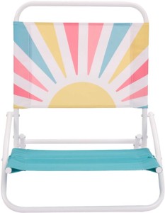 Happy Sand Beach Metal Folding Chair