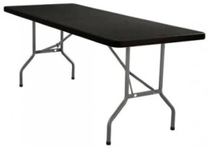 Premium 1pc Washable Rectangular Tablecloth for Outdoor Parties and Camping Folding Table