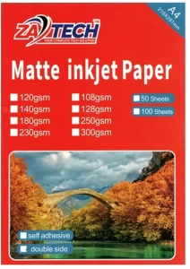 ZATECH A4 300 gsm Inkjet Paper