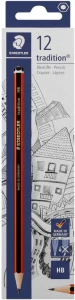 Staedtler Tradition HB Pencil - 12Units Hexagonal