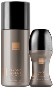 Avon Black Suede Touch for Him Fragrance Gift set Eau Fraiche