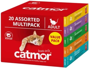 Catmor Multipack Cat Food Chicken 70 g Dry Adult Cat Food