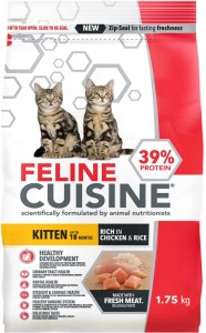Feline Cuisine Chicken & Rice Chicken 1.75 kg Dry Adult Cat Food