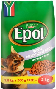 Epol With Chicken & Rice Chicken 2 kg Dry Young Kitten Food