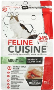 Feline Cuisine Made with Salmon & Rice Salmon, Rice 2 kg Dry Adult Cat Food