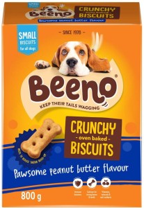 Beeno Small Crunchy Peanut Butter Biscuit Treat