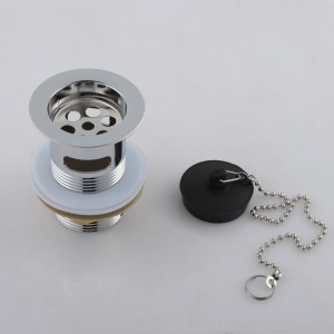 AIYI 32mm Basin Waste with Overflow Hole AY200-001 1-way Pipe Joint