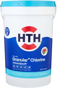 HTH 25kg Granular + mineral soft chlorine Chlorine Pool Cleaner