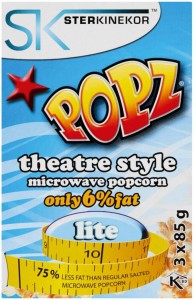 Ster Kinekor Popz Microwave Lite Popcorn