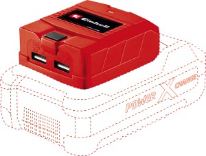 Einhell Pxc C/L Usb Powerbank Tc-Cp 18 2.1 A Multiport Mobile Charger