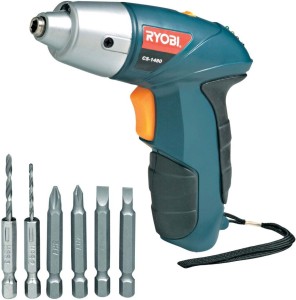 Ryobi Cs-1480 Screwdrive 4.8V And 6P Cl Screwdriver