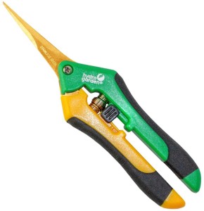 Precision Pruners Titanium Coated Curved Straight Blade Pruner