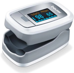 Beurer Oxygen Saturation Level & Pulse Rate Monitor PO 30 Fingertip Pulse Oximeter