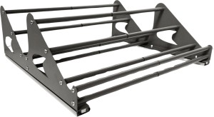 ROCO Adjustable Shoe Rack Grey 750mm - 1100mm Steel Rack Shelf For ...