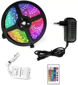 WOODLY 300 LEDs 5 m Multicolour Colour Changing Bell Light