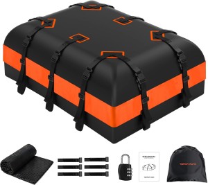 Topika 840D Waterproof Car Roof Luggage Bag Carrier Bag, 568L Roof Rack